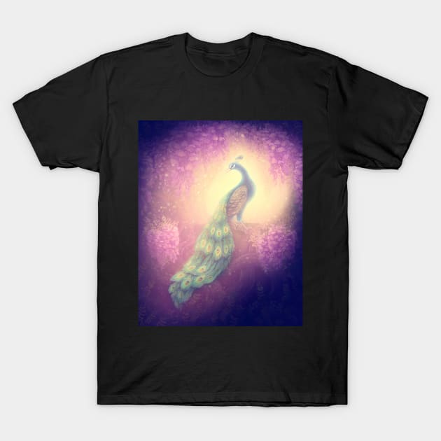 Peacock T-Shirt by DoomedDreamer